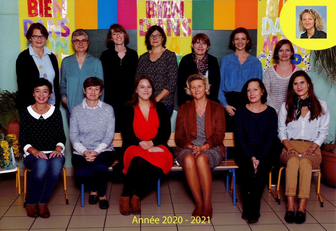 Enseignantes avec ludivine et annee