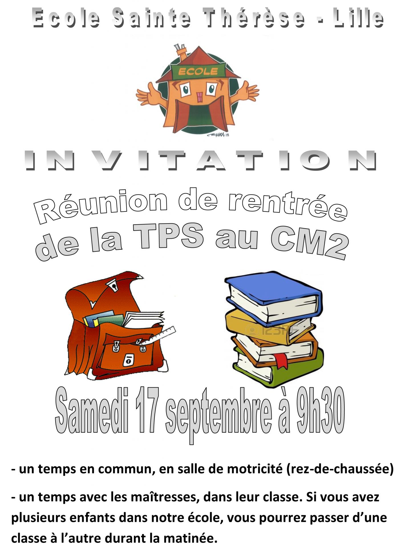 2015 2016 invitation reunion sept