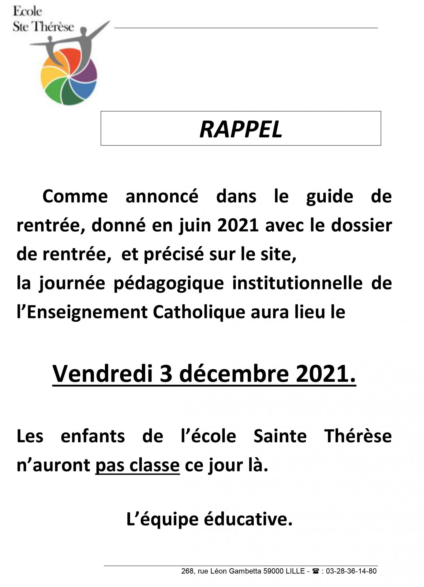 2021 2022 journee pedagogique le 3 12