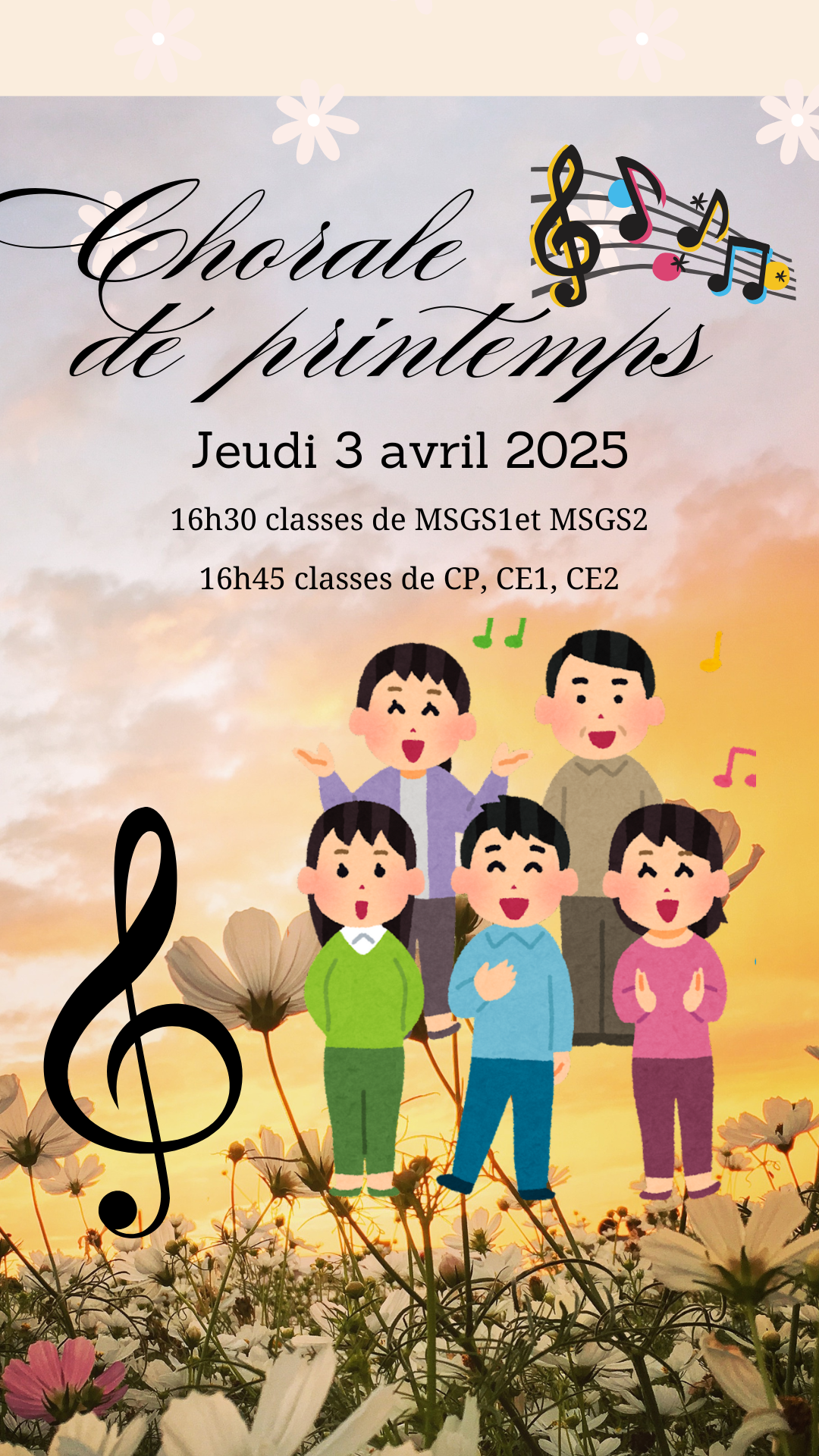 Chorale printemps