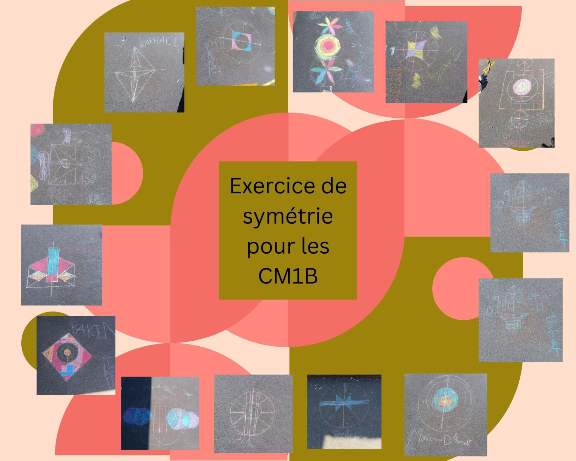 Symetrie en cm1b