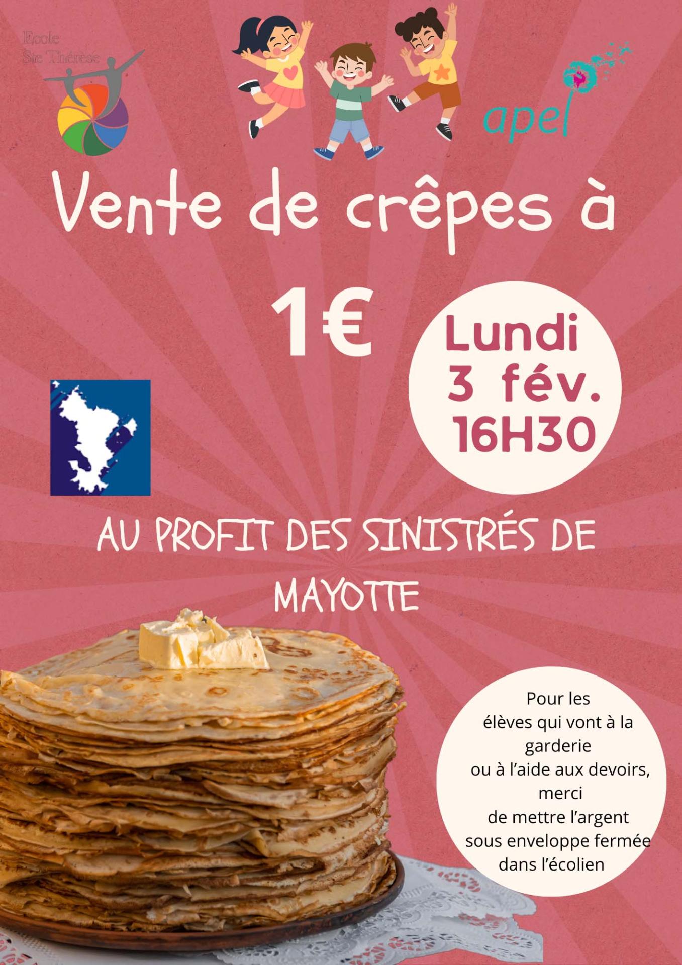 Vente de crepes sth affiche copie
